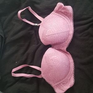 BNWT Victoria's Secret Dream Angels Lined Demi Bra sz 36B